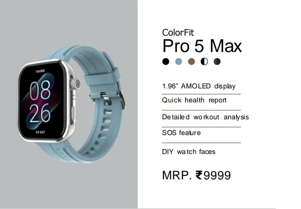noise colorfit pro 5 max